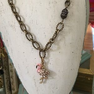 Retired Vintage Flamingo Tresors Charm